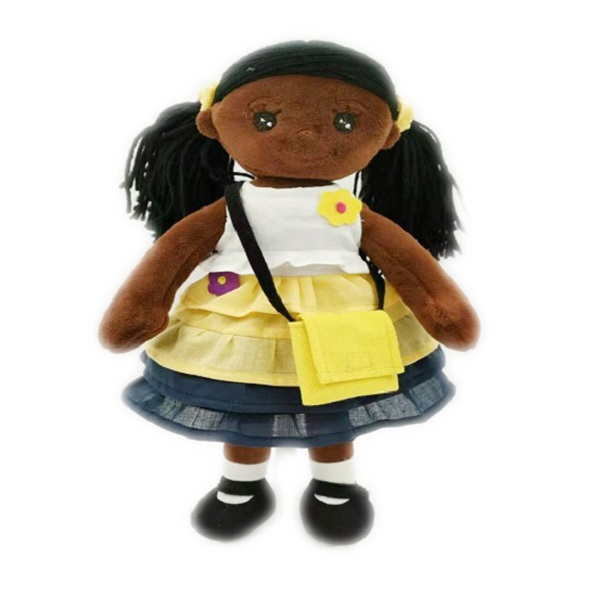 Wholesale Handmade cloth African American black doll